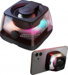 mumisuto S28 Kaasaskantav magnetiline Bluetooth-k&otilde;lar 3D ruumi heliga ja RGB valgustusega, 100 g kerge v&auml;ike muusikakast Bluetooth, telefonihoidja iPhone'ile, Androidile, TWS sidumine