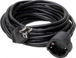 Kopp 143405049 CEE 7/4 pikendus 10 m must