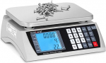 Steinberg Systems loendavad kaalud 30 kg / 1 g 22 x 17 cm Patarei 72 h LCD inventuurkaalud &Uuml;hiku loendavad kaalud Referentskaalud