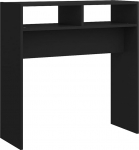 Anself Holzwerkstoff Konsole Schwarz 78x30x80 cm, Wandmontage, Einrichtungsidee Model808297