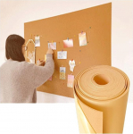 ZCX Roll of Cork Board Self-Adhesive Cork Board Roll, raamita seinakleebis dekoratsioon kontoris, koolis, koridoris, lihtne l&otilde;igata (v&auml;rv : 8mm, suurus : 1.22x6.56m)