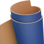 TOYOUNGUP Pinnwand Nicht Selbstklebend Gro&szlig;e Korkplattenrolle Korkplatte Schwarzes Brett Trittschalld&auml;mmung 8mm Dick F&uuml;r Boden Home Board Ecke Wand Linie Blau(1.1x2m(3.6x6.6ft))