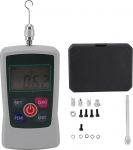FLEXMAN Push Pull Measuring Device, Dynamometer, Voltage Pressure Tester, Mini Digital Force Meter in the Range from 3 N to 30 N with Integrated Sensor for Material Mechanics