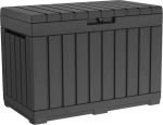 Keter Kentwood hoiukast 190L hoiukast, aiakast, UV-kindel, 82,3 x 45,7 x 57,7 cm, grafiitne
