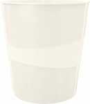 Leitz WOW 52781001 Pr&uuml;gikast, 15 liitrit, plastik, valge, 6 tk.