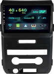 4G + 64G Android 14 autoraadio Ford F150 (2009-2014) traadita CarPlay Android auto 9-tolline IPS stereo koos DSP peeglilink Bluetooth WiFi GPS FM/RDS SWC+ tagurduskaamera + mikrofoniga