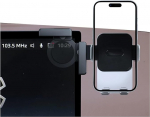 Mobiiltelefonihoidja BMW iX xDrive40 2023-2026, IX xDrive50 2023-2026 auto mobiiltelefonihoidja iPhone'ile, Samsungile, Android telefonidele ja muudele telefonidele