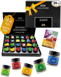 Hallingers Genuss Manufaktur tee kinkekomplekt - 24 sorti Premium lahtise tee degusteerimise komplekt elegantses kinkekarbis koos retseptiraamatuga "Tea Deluxe Sele...", kingiidee naistele meestele