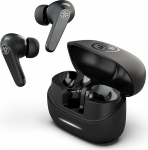 JLab JBuds Pods ANC In-Ear k&otilde;rvaklapid Bluetooth m&uuml;ravastusega - juhtmevabad k&otilde;rvaklapid 56+ tunniga - h&uuml;briidm&uuml;ravastutus, multipunkt, IP55, individuaalne heli, selge k&otilde;ne, mustad