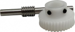 Hammasratas 1 tk POM 0,8 moodul 25 hammasratas 8 x 80 mm Roostevabast terasest turbiinivarda 5 mm 6 mm 8 mm puur 0,5 m 25 T Tormi hammasratas ajamimehhanism (6 mm puur)