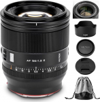 VILTROX 56 mm F1.2 Pro E-Mount APS-C objektiiv Sony jaoks, autofookusega suure avaga fikseeritud fookuskaugusega objektiiv Sony E-Mount ZV-E10 ZV-E10II FX30 A6700 A6600 A6500 A6400 A6300 A6100 A7IV A7R jaoks.