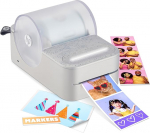 HP Sprocket Panorama Instant Portable Colour Label & Photo Printer (Grey) Personalise 2 x 0.5 to 9 inch Prints on Paper with Self Adhesive Zinc Backed