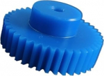 Lastic-Zahnr&auml;der Kunststoff-Motorgetriebe, blauer Kunststoff, 1,5 m, 28 Z&auml;hne, Stirnrad, 45 mm Durchmesser, 15 Zahnst&auml;rke, mehrere Bohrungsgr&ouml;&szlig;en(6MM BORE)