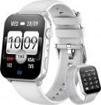 Blackview Smart Watch Mehed Naised Bluetooth-k&otilde;ned / LED-tuled / 2 randmepaela (silikoon / nailon) spordikell koos pulsiga Sleep Steps Kalorite kilomeetri monitori 350mAh (6+ p&auml;eva) Fitness Watch for Android iOS