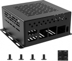 Geekworm X1500-C1 X1500-C2 metallist korpus Raspberry Pi CM5 ja X1500/X1501 IO kandeplaadile