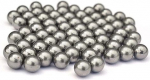 K&otilde;rge t&auml;psusega laagri teraskuul, kruvikeerme, pall, 9.49/9.5/9.51/9.49/9.52/9.525mm-9.535mm-200tk.
