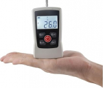 D&uuml;namomeeter, 50N/5Kg Tragbarer Spannungsdruck Wirtschaftlicher digitaler Druck- und Zugkraftmesser LCD-Bildschirm Handgriff-Dynamometer