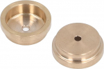 2 Pack aku adapter konverter PX625 LR44 1.4V Zinc Air nupu patareide jaoks, mis &uuml;hilduvad filmikaamera valgusm&otilde;&otilde;tjaga