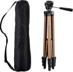 Amazon Basics 50" kerge statiiv koos kotiga Champagne