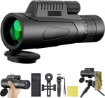 Sevitini Monocular, 10-30 x 50 monocular telescope, for adults and children, FMC BAK4 prism monocular binoculars, for sports events, bird watching, travel, hunting, concert, outdoor sports