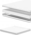 Mister Sandman Orthop&auml;dische Matratze 120x190, Kaltschaummatratze, 7 Liegezonen, Matratze H3 H2, Premium Matratzenbezug waschbar, Bequeme Matratze f&uuml;r alle Schlafpositionen, Rollmatratze