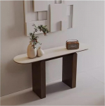 Konsolentisch, Moderner Konsolentisch aus Metall for Eingangsbereich, Wohnzimmer und Fernseher Flurtisch