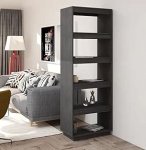 Tidyard raamaturiiul, ruumijaotur koos sektsioonidega, seinariiul, arhiiviriiul, ruumijaotur, kontoririiul, massiivne m&auml;nd, hall, 60 x 35 x 167 cm