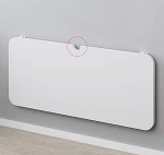 KDDEON Ujuv puidust kokkupandav seinalaud lastem&ouml;&ouml;blile, arvutilauale, k&ouml;&ouml;gilaud, s&ouml;&ouml;gilaud, baarilaud, keermestatud aukude disain, koos tarvikutega (80 x 50 cm / 32 x 20 tolli)