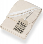 STUDIO Molton madratsikaitse 90 x 200 cm - 100% puuvillane - Made in Germany - Made in Green by Oeko-Tex - Madratsipeenar koos nurgakummidega - Keemikindel, hingav, nahas&otilde;bralik - naturaalsed v&auml;rvid