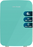 Cecotec 6L Bolero MiniCooling Bahama Mint Mini k&uuml;lmik 12V-220V &Uuml;hildub autode ja matkaautodega 7 kuni 65&deg;C jahutus- ja k&uuml;ttefunktsioon Lihtne kaasas kanda