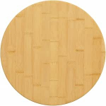 vidaXL lauaplaat, asenduslauaplaat kohvilauda, k&uuml;ljelaua, baarilaua, s&ouml;&ouml;gilauaplaadi v&auml;rvitud pinnaga, bambusest lauaplaat, bambusest lauaplaat