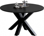 58 aufm Kessel Edda 9 13556-110 &Uuml;mmargune pikendatav s&ouml;&ouml;gilaud 110 x 110 x 78 cm Must teras