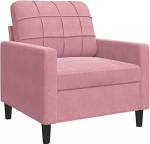 R&otilde;du Diivan Suur diivan Diivan V&auml;ike diivan teismelise tuppa - Seljatoolid Roosa 60 cm Velvet s&ouml;&ouml;gituppa K&ouml;&ouml;ki Magamistuppa R&otilde;dule