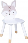 Atmosphera Children's Chair Fox White Wood Multicoloured