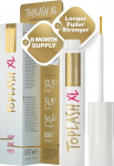 Toplash XL Eyelash and Eyebrow Booster - Kasvuseerum koos ripsmete ja kulmude tugevdajaga - soodustab tervislikke, tugevaid ripsmeid - looduslike potanicals ja peptiididega - 6 ml