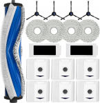 Lisatarvikute komplekt Ecovacs Deebot T30 Omni/T30 Pro Omni, JKOISL 1 x rullharja 6 x tolmukotid 4 x mopipuhastuslapid 4 x k&uuml;lgharjad 2 x filtrid, varuosad Robot tolmuimeja tarvikud