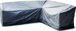 Maypole L Shaped Corner Sofa Cover Left Side Full Length 260cm 600D Oxford Heavy Duty Water Resistant PVC Lined