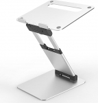 Desire2 Supreme Laptop Stand for Sitting & Standing, Adjustable Laptop Holder for Desk, Ergonomic Laptop Holder with Quick Release, Notebook & Laptop Accessories in Home Office