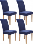 Colorxy Spandex kangast Stretch s&ouml;&ouml;gitool Slipcovers Home Decor Set of 4
