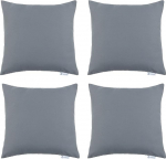 Proheeder 4 Pack veekindel v&auml;ljas padjakatted 45 x 45 cm ruudukujuline veekindel padjakate patio pink diivan aed v&auml;ljas hall