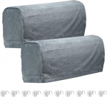 hankimise kaart Stretch Armrest Covers, Diivan Armrest Covers with Swivel Pin, Diivan Armrest Covers, Non-Slip m&ouml;&ouml;bli kaitsekatted tugitoolile, tugitool Slipcovers, Dark Grey, Pack of 2