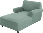 Arm Chaise Lounge Chair Stretch Diivan Slipcover elutuppa Double Arm Lounge Chair m&ouml;&ouml;bli kaitsja magamistoas masinpesu (Pool)