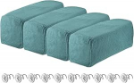 hankimine kaart Stretch k&auml;etoed katab toolidele Diivan diivan k&auml;etoed katab p&ouml;&ouml;rlev Pin m&ouml;&ouml;bli kaitsja Slipcovers diivan toolile Recliner helesinine 4 Pack