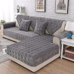 uyeoco Velvet Diivan Cover Corner Diivan L kuju Diivan Cover Diivan Cover Diivan/Couch Throw Blanket Corner Diivan 3/2 Seater Diivan Protection Slipcover Diivan Protector Diivan Covers Non-Slip Dog Cat (V&auml;rv : #17,