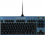 Logitech G PRO mehaaniline m&auml;nguklaviatuur - kaasaskantav ja numbrita klaviatuur, eemaldatav USB-kaabel, Lightsync RGB valgustatud klahvid, ametlik League of Legends Edition