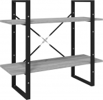 vidaXL Sonoma raamaturiiul 2-kohaline kontoririiul seinariiul arhiiviriiul hoiuriiul elutuba hall 80 x 30 x 70 cm puitmaterjalist