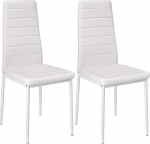 2 s&ouml;&ouml;gitooli Modern Style Modern s&ouml;&ouml;gitoolid meie s&ouml;&ouml;gitoa k&ouml;&ouml;ki koosolekuruumi (2, valge)