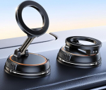 xuenair vaakum telefoni hoidja auto armatuurlaua navigatsioonitelefoni hoidja magnetiline 360&deg; p&ouml;&ouml;ratav k&auml;ed tasuta Magsafe armatuurlaua tuuleklaasi iPhone 16 Samsungi jaoks
