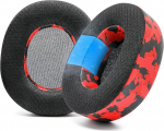 WC Freeze Nova Pro Wireless - jahutavad geelk&otilde;rvapadjad AINULT Arctis Nova Pro Wireless jaoks (ei sobi teistele mudelitele) Wicked Cushions'i poolt valmistatud, t&auml;iustatud heliisolatsioon | Red Camo