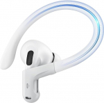 Gcioii Memory Titanium Alloy Ear Hooks for AirPods Pro 2, AirPods Pro, AirPods 3 [koos Anti-Lost Band], libisemisvastased sporditarvikud Ear Hooks, mugav sobivus (valge)